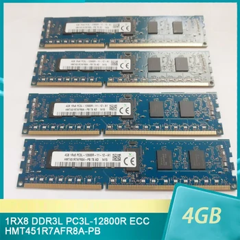 1 Vnt HMT451R7AFR8A-PB 4GB 4G 1RX8 DDR3L 1600 PC3L-12800R ECC RAM SK Hynix Atminties