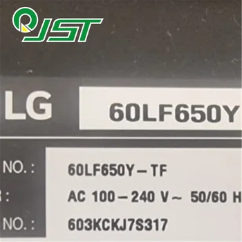 100% Naujas 12pcs/Kit LED Juosteles L G 60 TV 60LF650Y-TF 60LF650Y TF 60LF650YTF