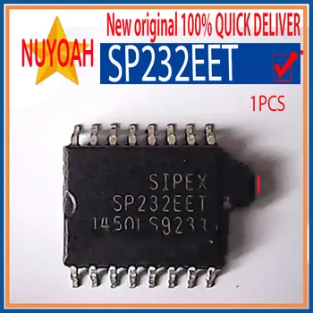 100% naujas originalus SP232EET SP232EET Aukštos klasės RS-232 Line Drivers/Imtuvai radijo stotele chip SOP-16