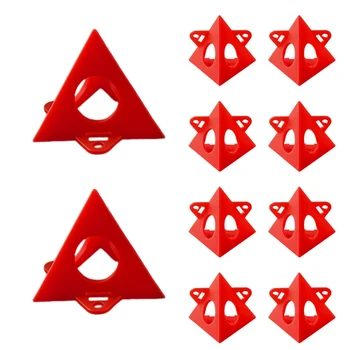 10vnt Piramidės Stovi Rinkinys Trikampio Stovi Dažų Įrankis Trikampis Dažymo Pagalvėlės Metrų Medienos apdirbimo Staliaus Priedai Dažymo Pagalvėlės