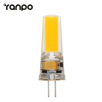 10X Mini G4, G9, LED Lempos Lemputė COB LED Lemputė 7W E14 lempos Kristalų Lemputės Lampada Bombilla Ampulä-Pakeisti Halogeninės AC/DC12V