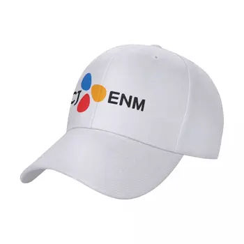 CJ ENM Logotipą, kepuraičių Snapback Mados Beisbolo Kepuraitės, Kvėpuojantis Atsitiktinis Lauko Unisex Polychromatic Pritaikoma