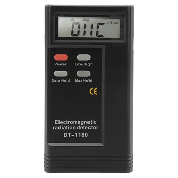EMF Detektorius Greitai Bandymų 280mah Elektromagnetinės Spinduliuotės Testeris ABS Delninukas Tiksliai Nešiojamas Skaitmeninis Oro Kondicionieriai