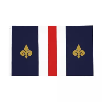 Fleur-de-lis Prancūzija prancūzijos Vėliavos Vėliavos Banner Visi Oro Fleur De Lis Lily Apdailos Dvipusis 2x3 3x5 4x6 5x8 FT Vėliavas
