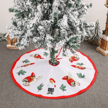 Kalėdų Medžio Apdaila Sijonas, Prijuostė Mielas Berniukų Ir Mergaičių Sielovados Stilius