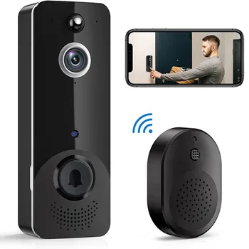 Kinijos Smart Home Dalykėlių Doorbell Kamera, Belaidis Wi-Fi, Vaizdo Doorbell Su Varpelių 2 Būdas Smart Home Produktus, Kad Darbas Su