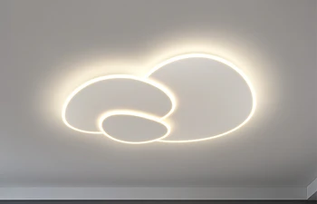 Lempos, modernus minimalistinio kambarį lempos lubų lempa internete celebrity baltos spalvos miegamojo lubų lempa