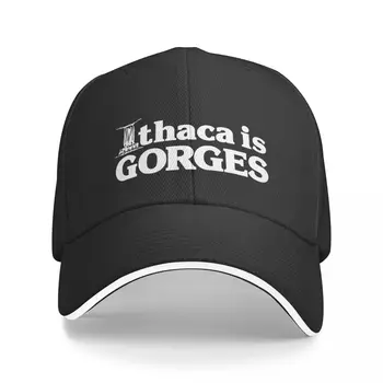 Naujas Itaka yra Gorges (klasikinis) - Šiaurinė Itaka, New York NY Koledžo Beisbolo kepuraitę Prekės ženklo Vyras Kepurės Dizaineris Žmogus Skrybėlę Moterų