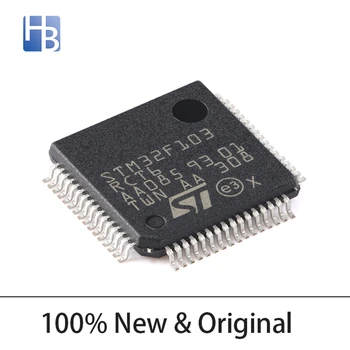 Originali STM32F103RCT6 LQFP-64 ARM Cortex-M3 32-bitų mikrovaldiklis MCU