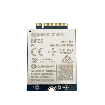 Quectel EM12-G Cat-12 LTE-Pro modulis 600Mbps transliacijos ir 150Mbps uplink peak 