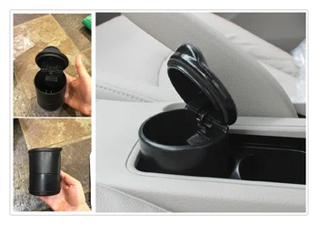 Universalus Automobilių peleninę 1pcs juoda Aukštos temperatūros varža dalys, Lexus CT LX GS LF-SA UX RC ES RX NX LS LF-LC 1