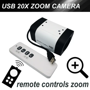 USB 8MP 4K Vaizdo Konferencijoje Fotoaparatą su 20X Optinis Priartinimas ir Belaidis Nuotolinio Bažnyčios Transliacijos