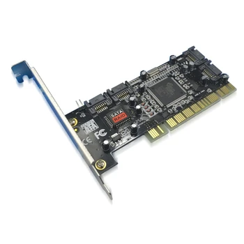 Vidaus 4 Port 1,5 GB/S PCI SATAController Kortelę Darbalaukio Parama SSD HDD