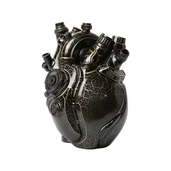 Širdies Vaza Kūrybos Gėlių Unikalus Puodą Ryškus Širdies Formos Skulptūra Dervos Meno Darbastalio Namų Puošybai Kambarį Biurai