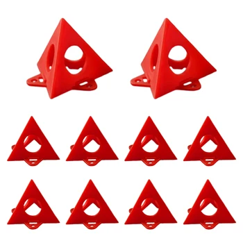 10vnt Piramidės Stovi Rinkinys Trikampio Stovi Dažų Įrankis Trikampis Dažymo Pagalvėlės Metrų Medienos apdirbimo Staliaus Priedai Dažymo Pagalvėlės